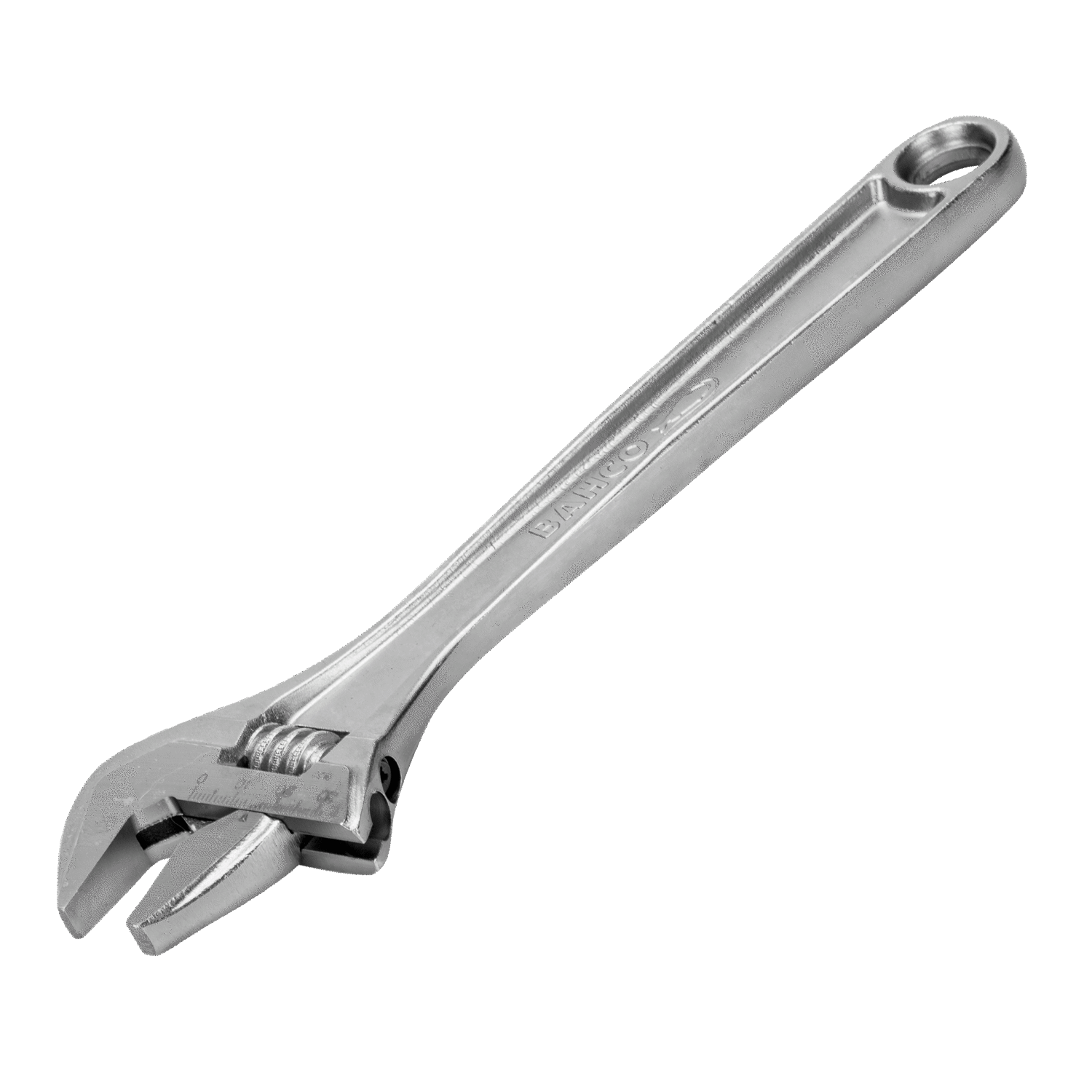 Llave ajustable cromada 12