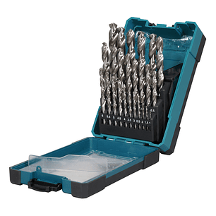 Set 25 Pzs Brocas metal HSS-GS 1-13 mm D-78368 Makita