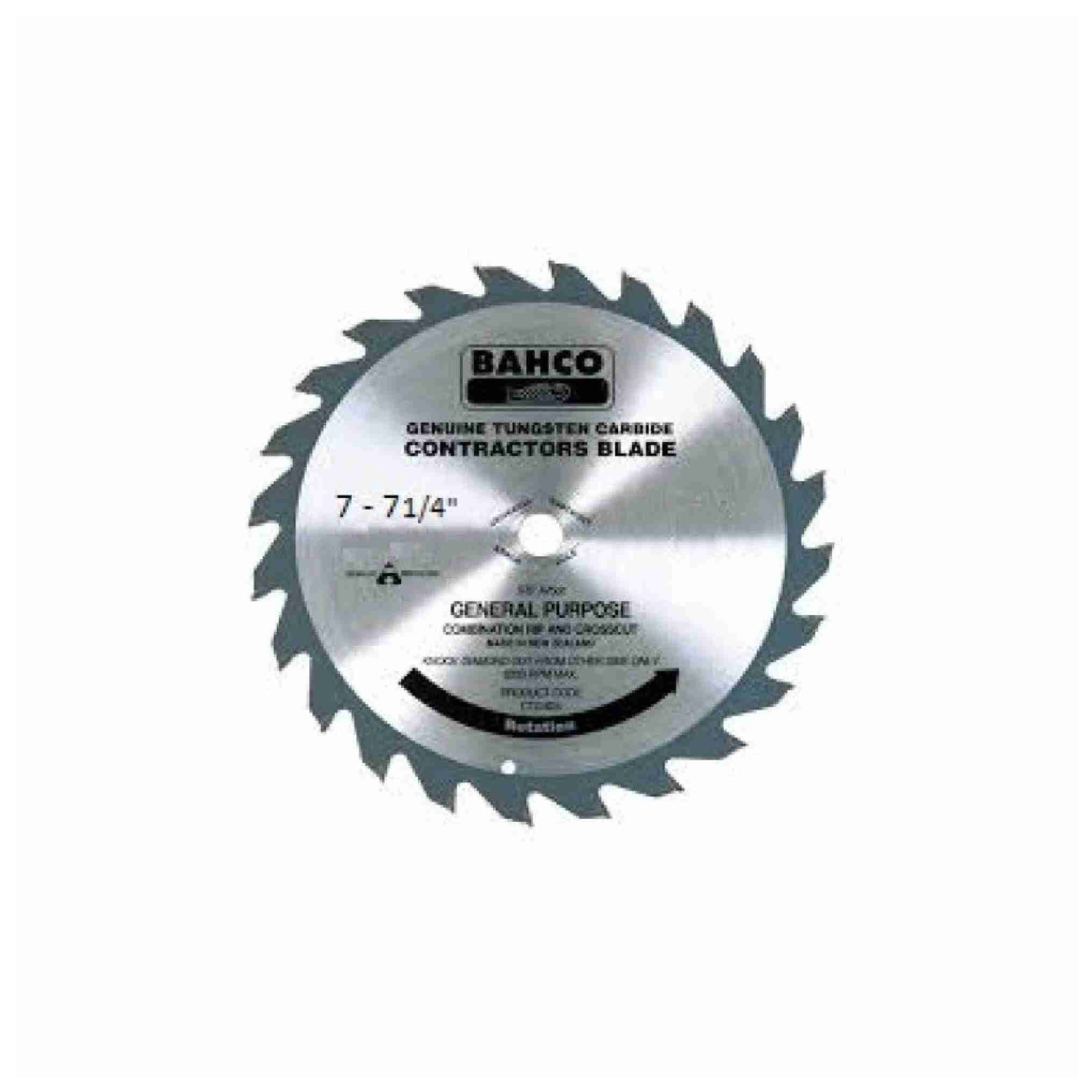 Disco de sierra TCT 7 1-4