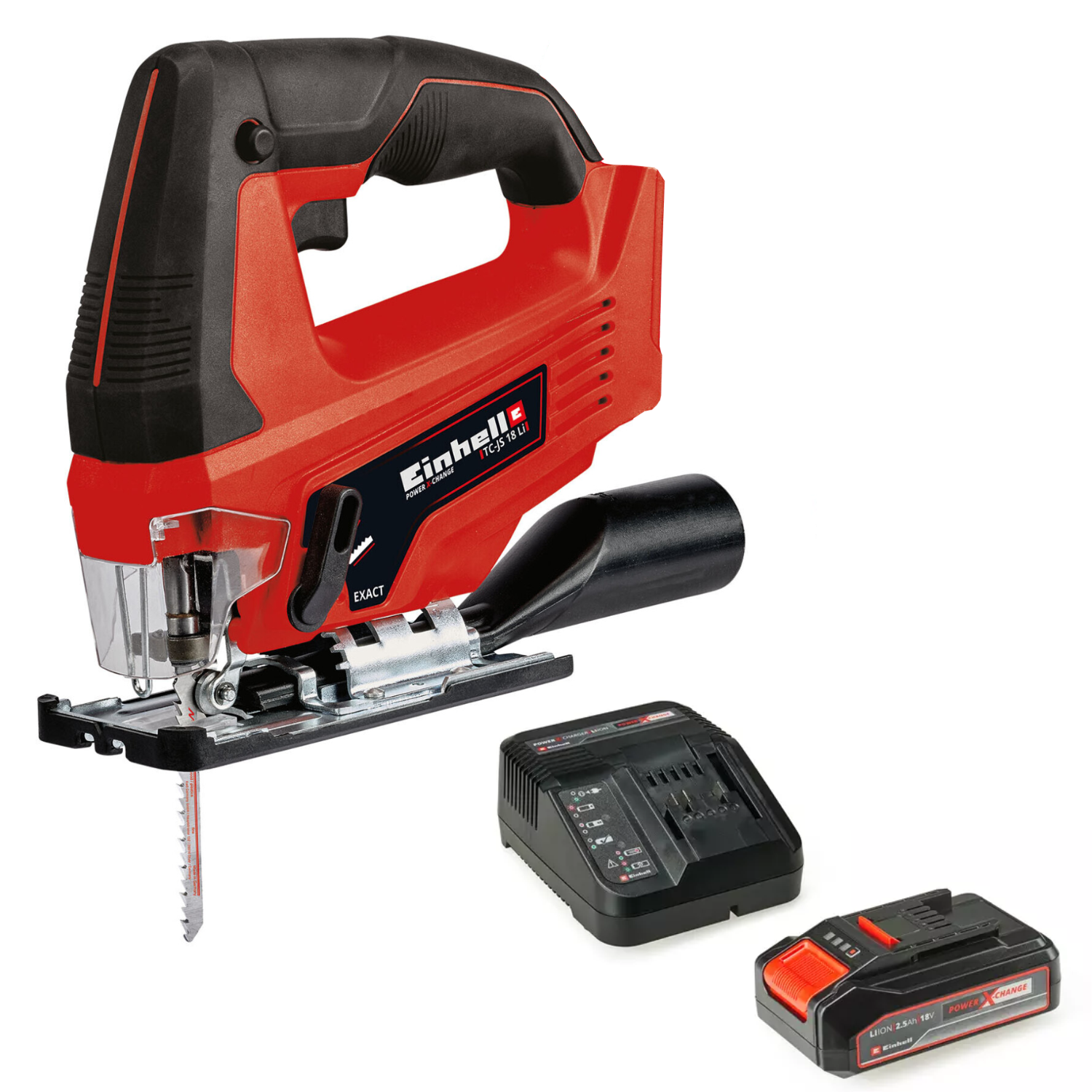 Sierra caladora Inalámbrica 18v Vel. variable  PXC TC-JS 18/70 LI Einhell 1