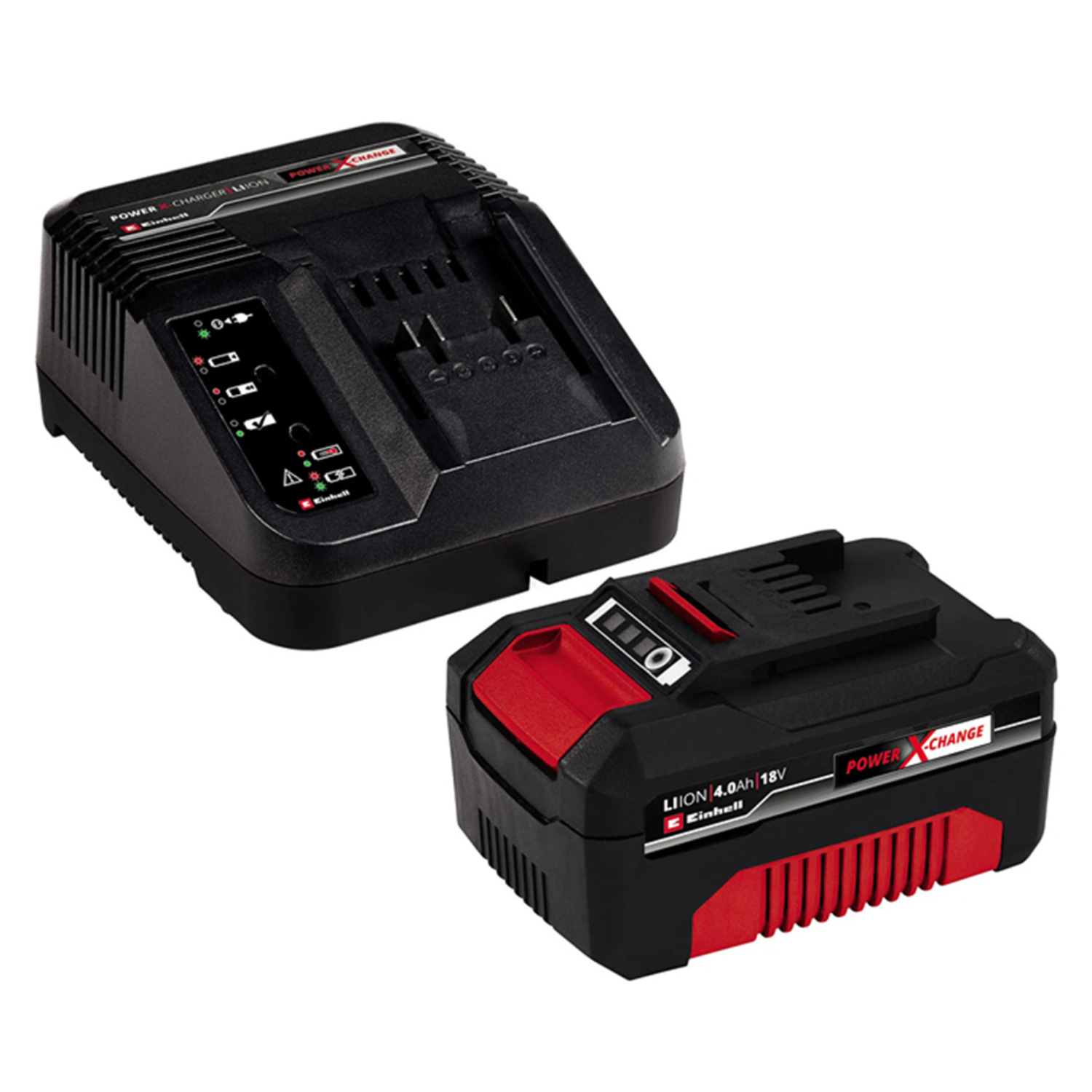 Kit Cargador + Bateria 18v 4.0 Ah PXC Starter Kit A1 Einhell 1