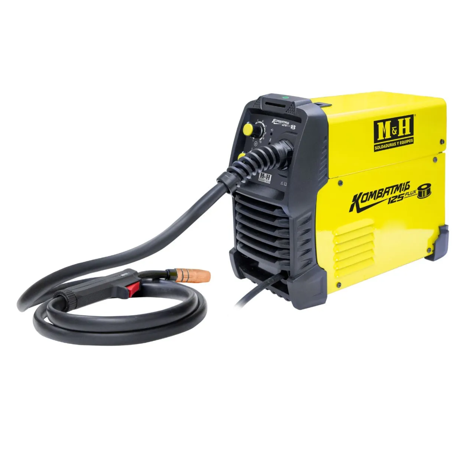 Soldadora fluxcore kombatmig 125 flux M&H 1