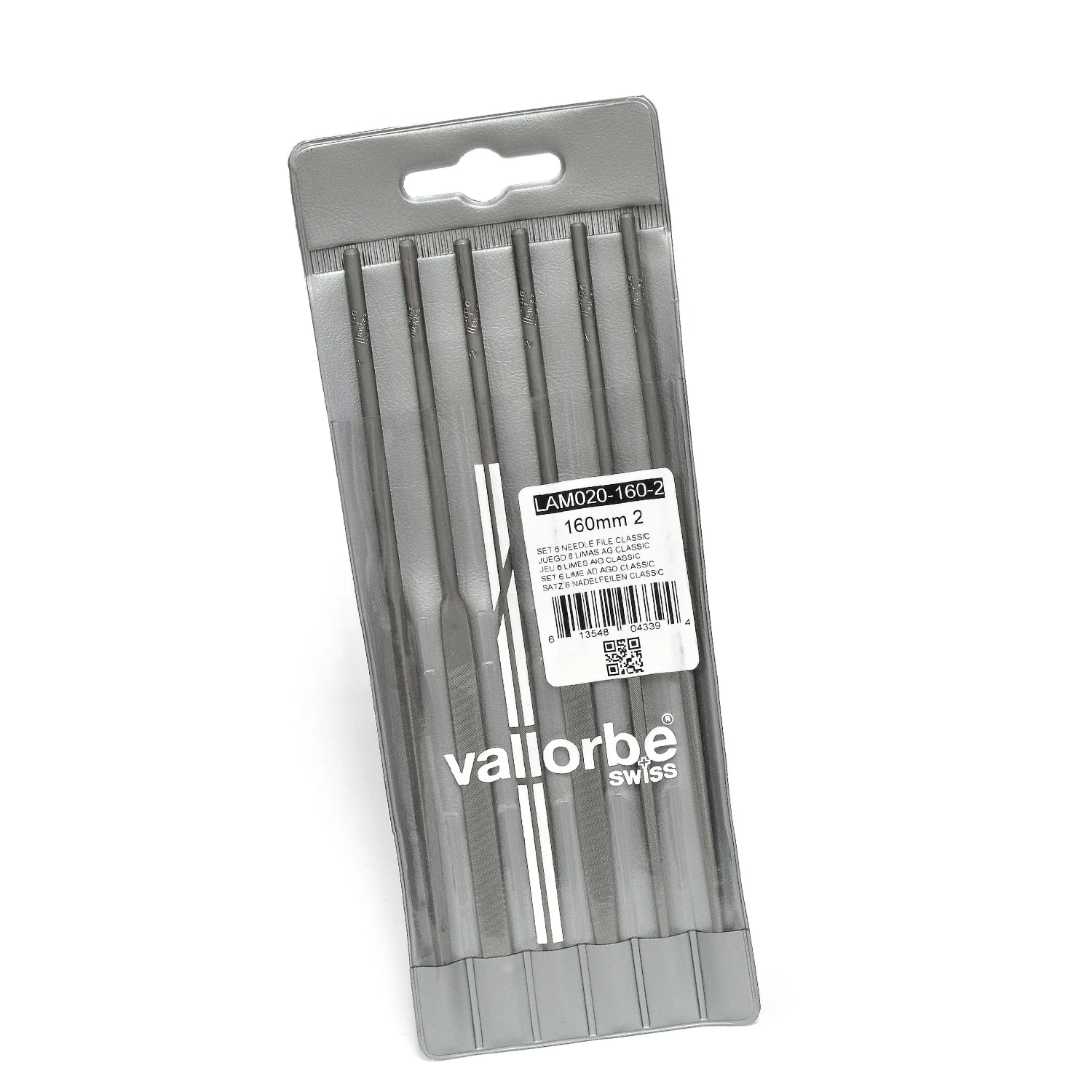 Juego 6 Pzs Limas para matriz 160mm LAM-020 Vallorbe 1