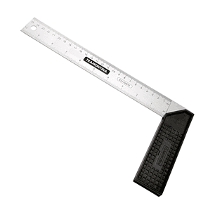 Escuadra carpintero acero 250mm 10