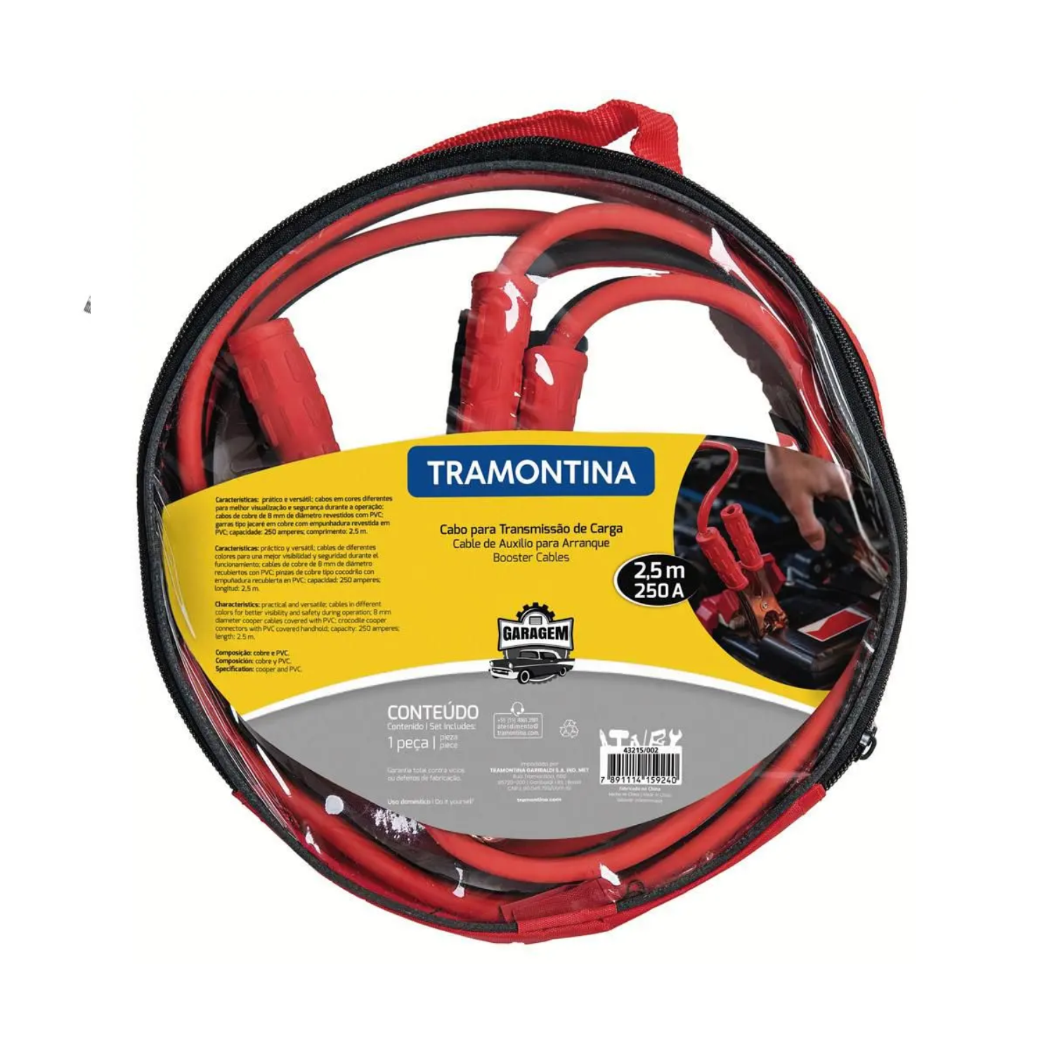 Cable auxiliar para arranque Tramontina 1