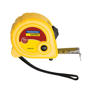 Cinta metrica / Flexometro 7.5 Mt 43156/375 Tramontina