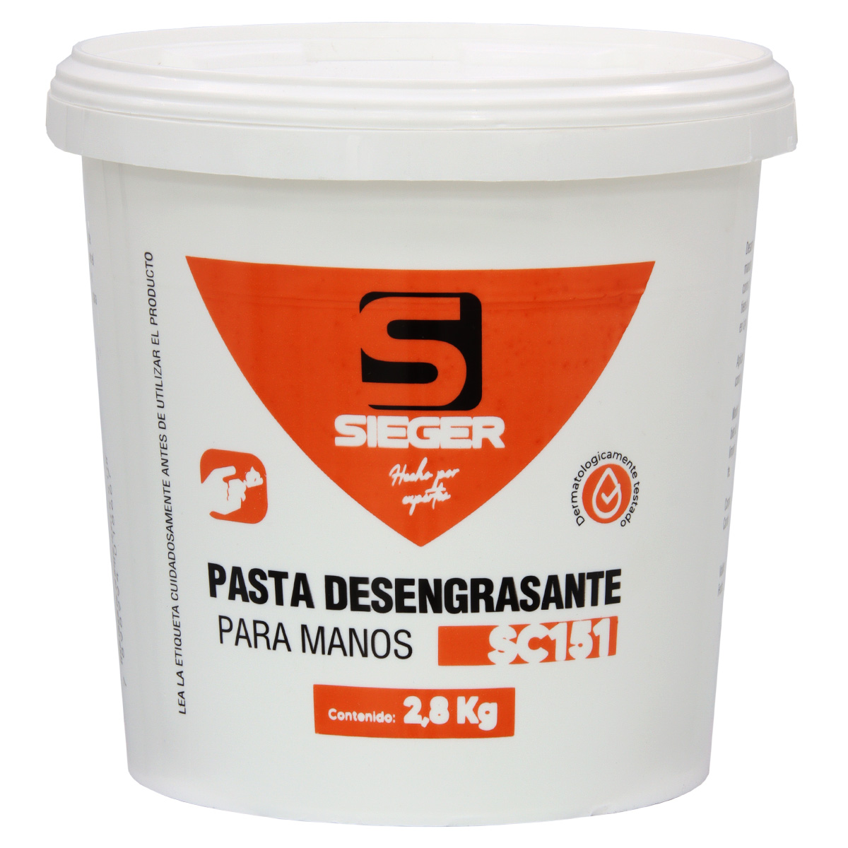 Pasta desengrasante para manos 2.8 Kg SC151 Sieger 1