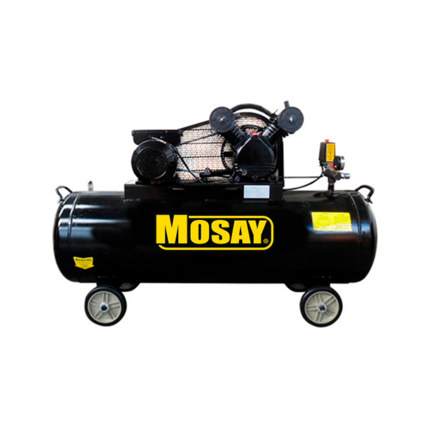 Compresor de aire Polea 3Hp 200Lt Mosay 1