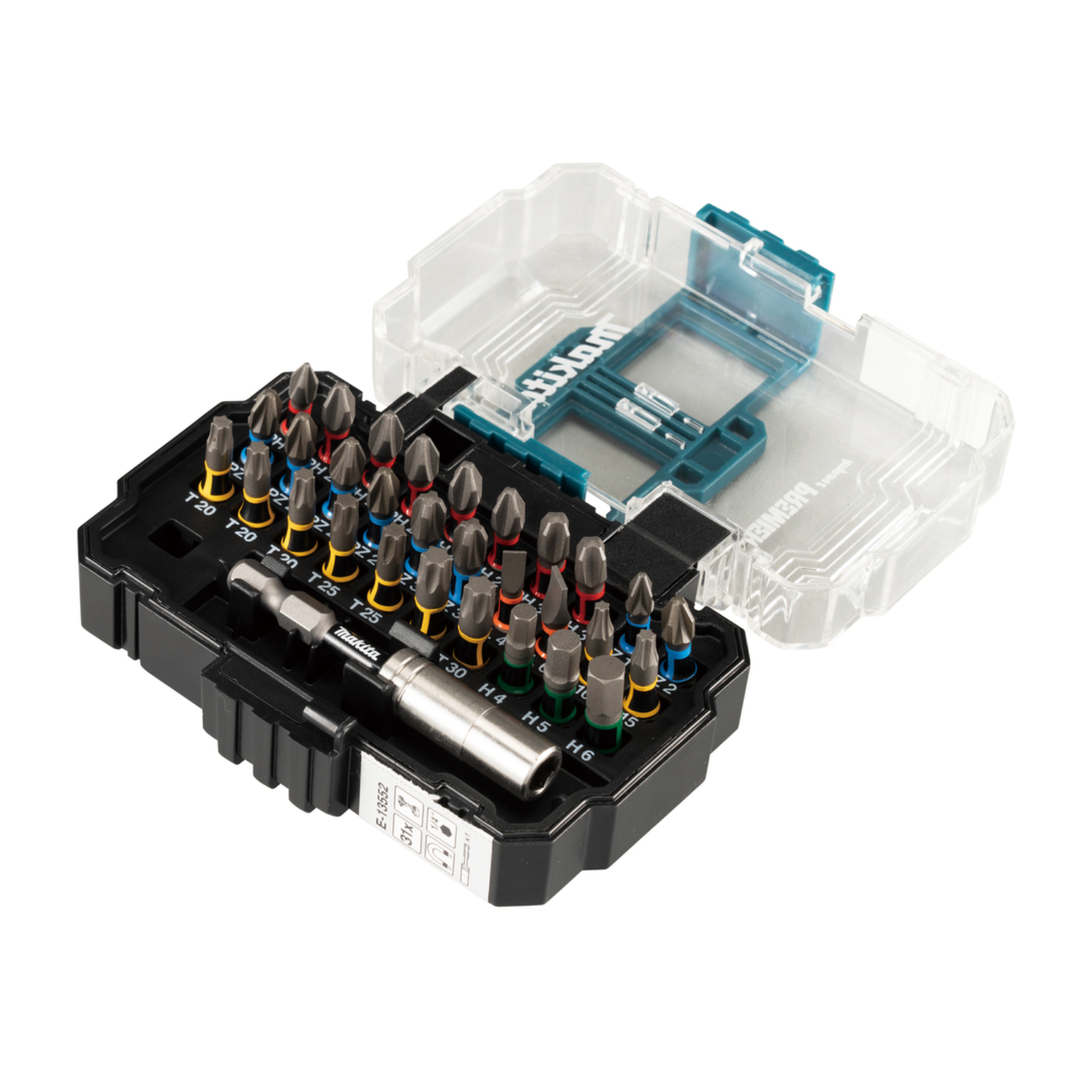 Set. 31 Pzs Puntas de impacto Premier E-13552 Makita 1