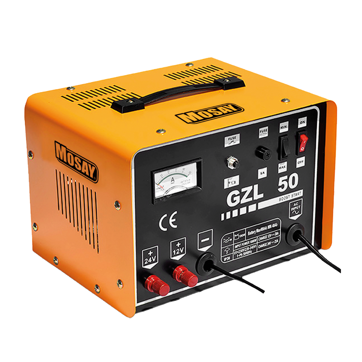 Cargador de baterias 12v/24v 30Amp GZL50 MOSAY 1
