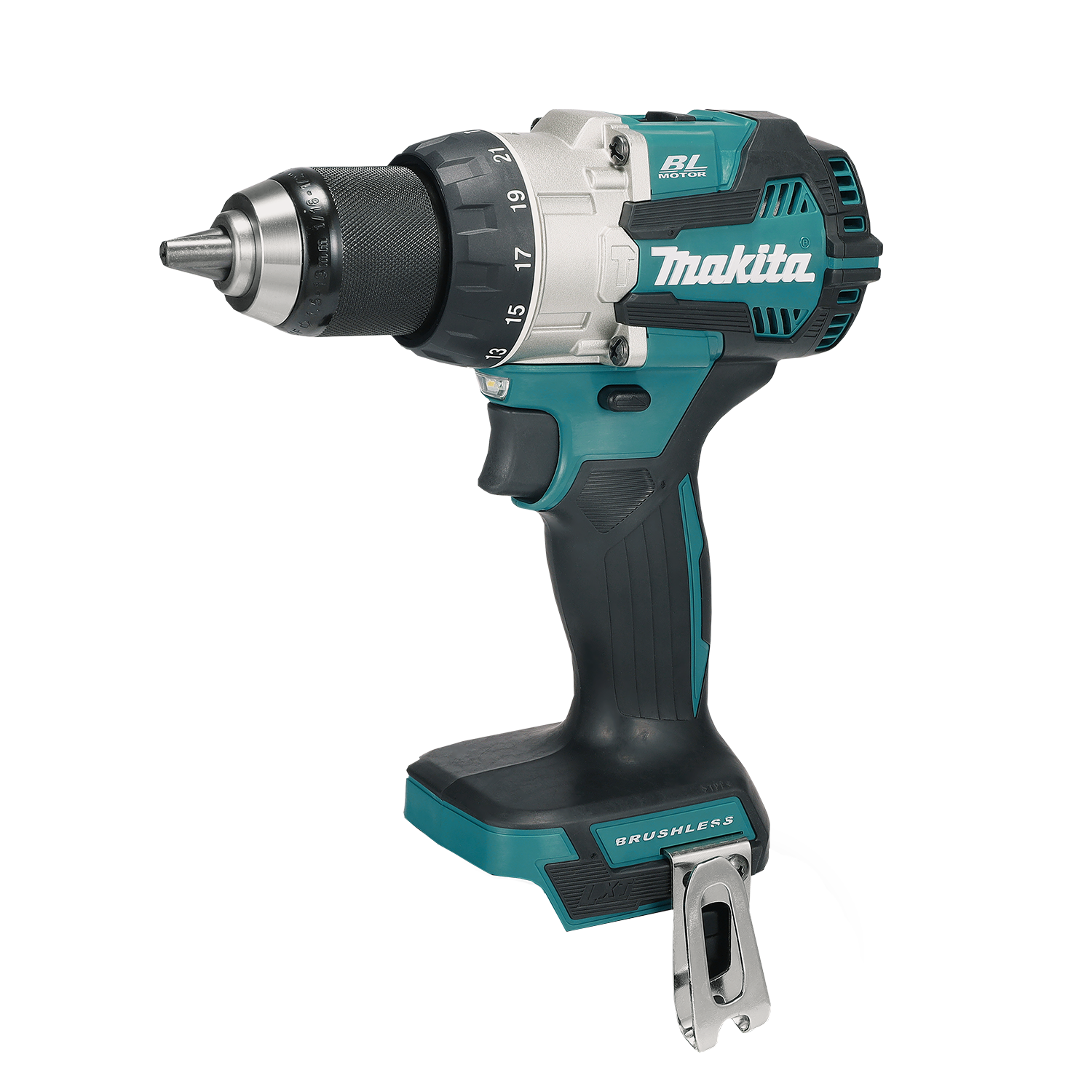 Taladro percutor inalámbrico 16mm 18v LXT BL DHP489Z Makita 1