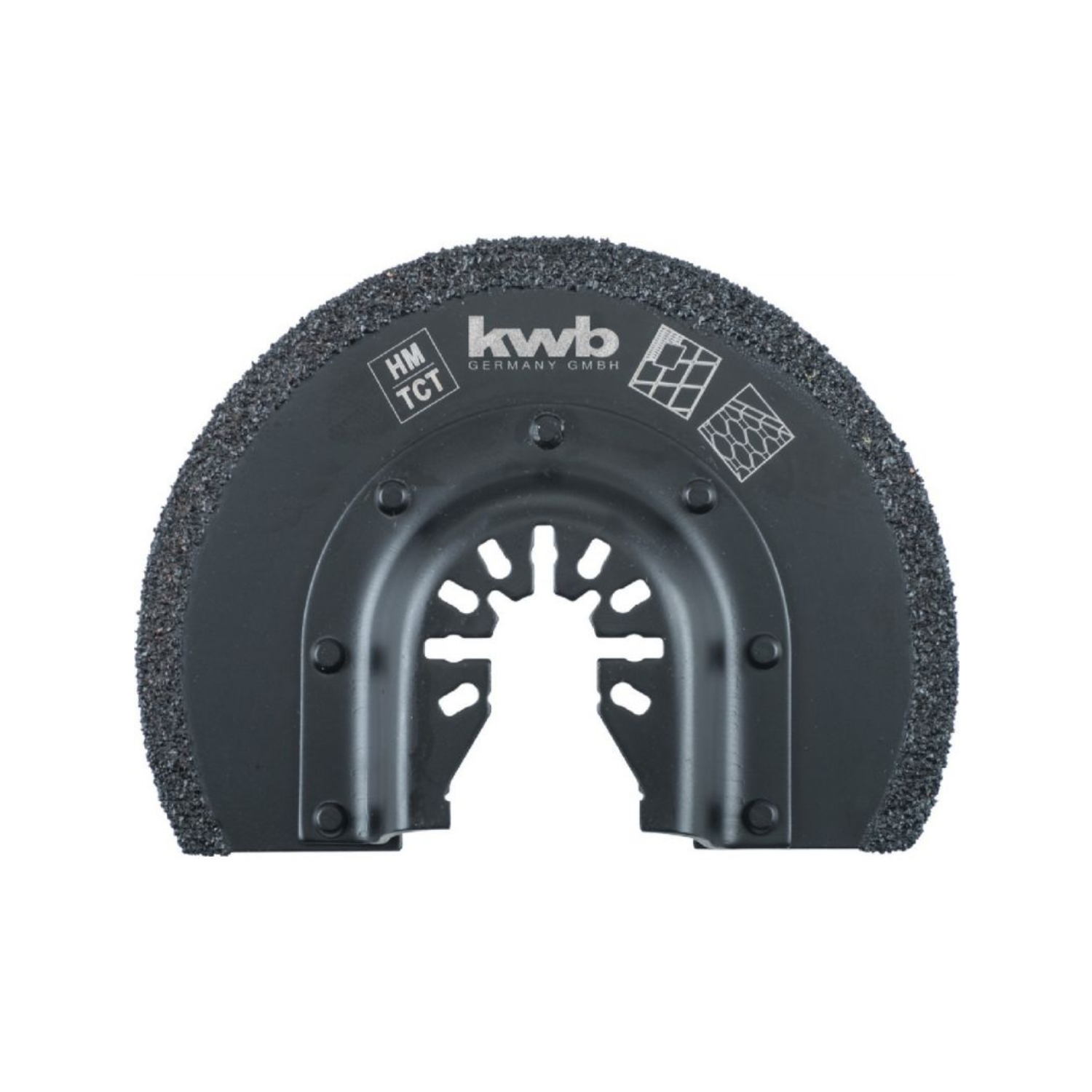 Hoja sierra de corte oscilante Semi circular 85mm TCT 49709542 Einhell 1