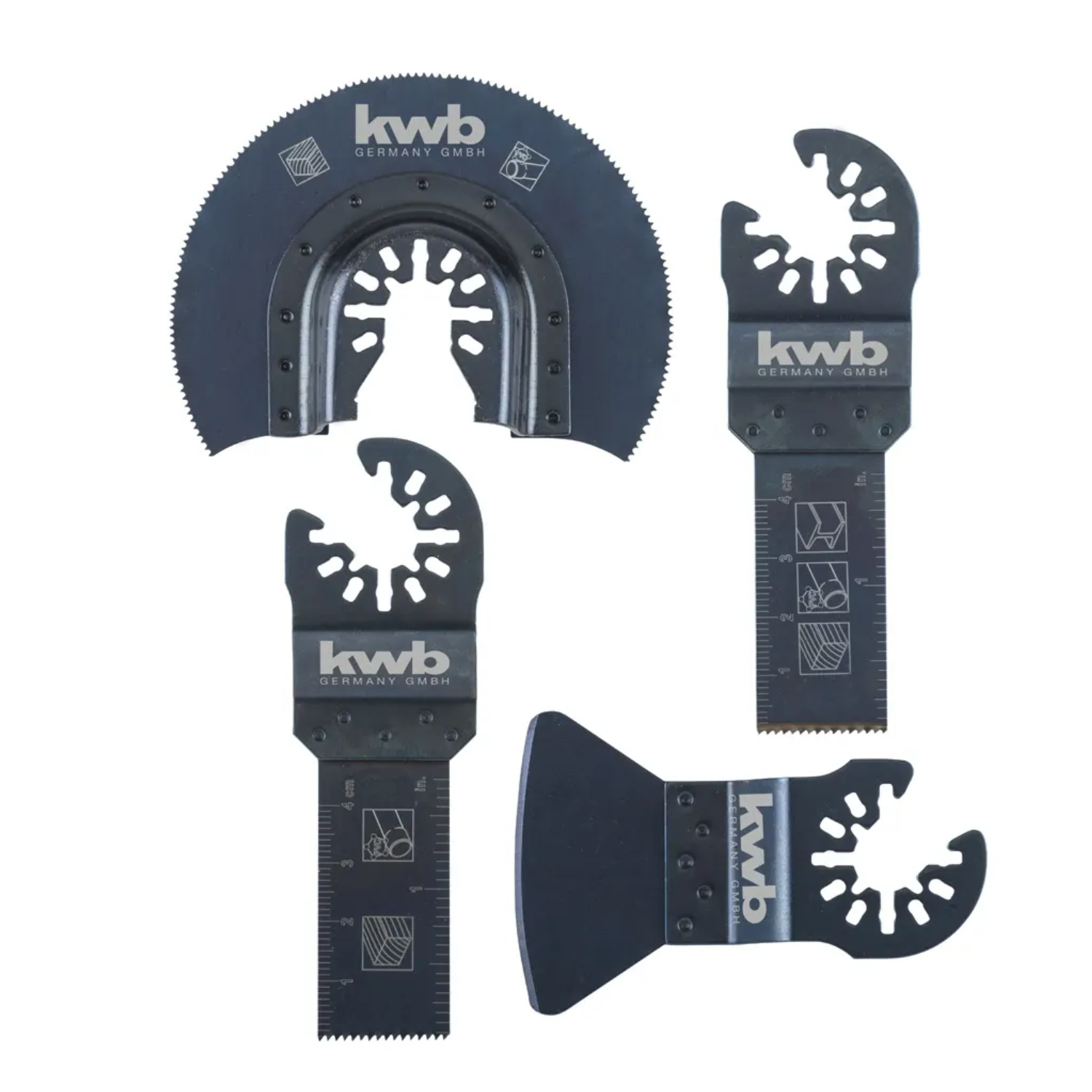 Kit 4 Pzs Hojas oscilantes montaje 49708801 Einhell 1