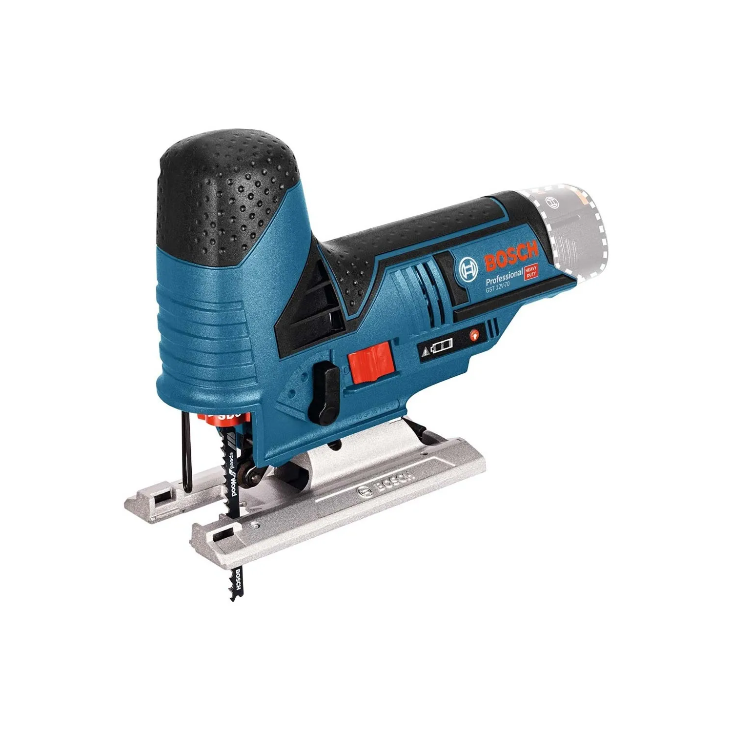 Sierra caladora inalámbrica 12v GST 12V-70 Bosch 1