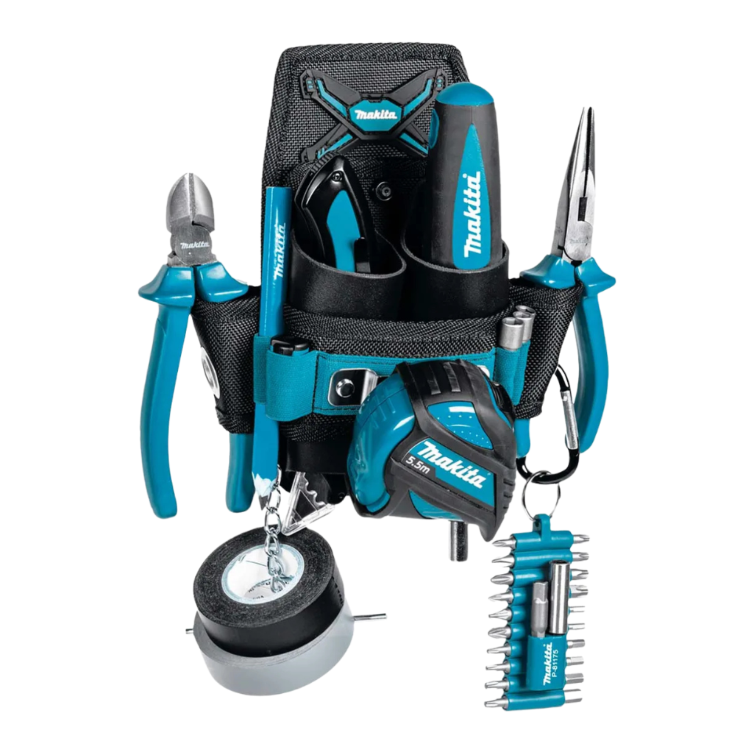 Bolso porta herramientas electricista 4 vias E-15279 Makita 2