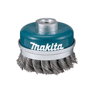 Grata copa alambre trenzado 60mm D-24153 Makita
