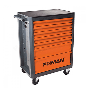 Carro porta herramientas 7 Cajones rieles telescopicos M1RP7B Fixman