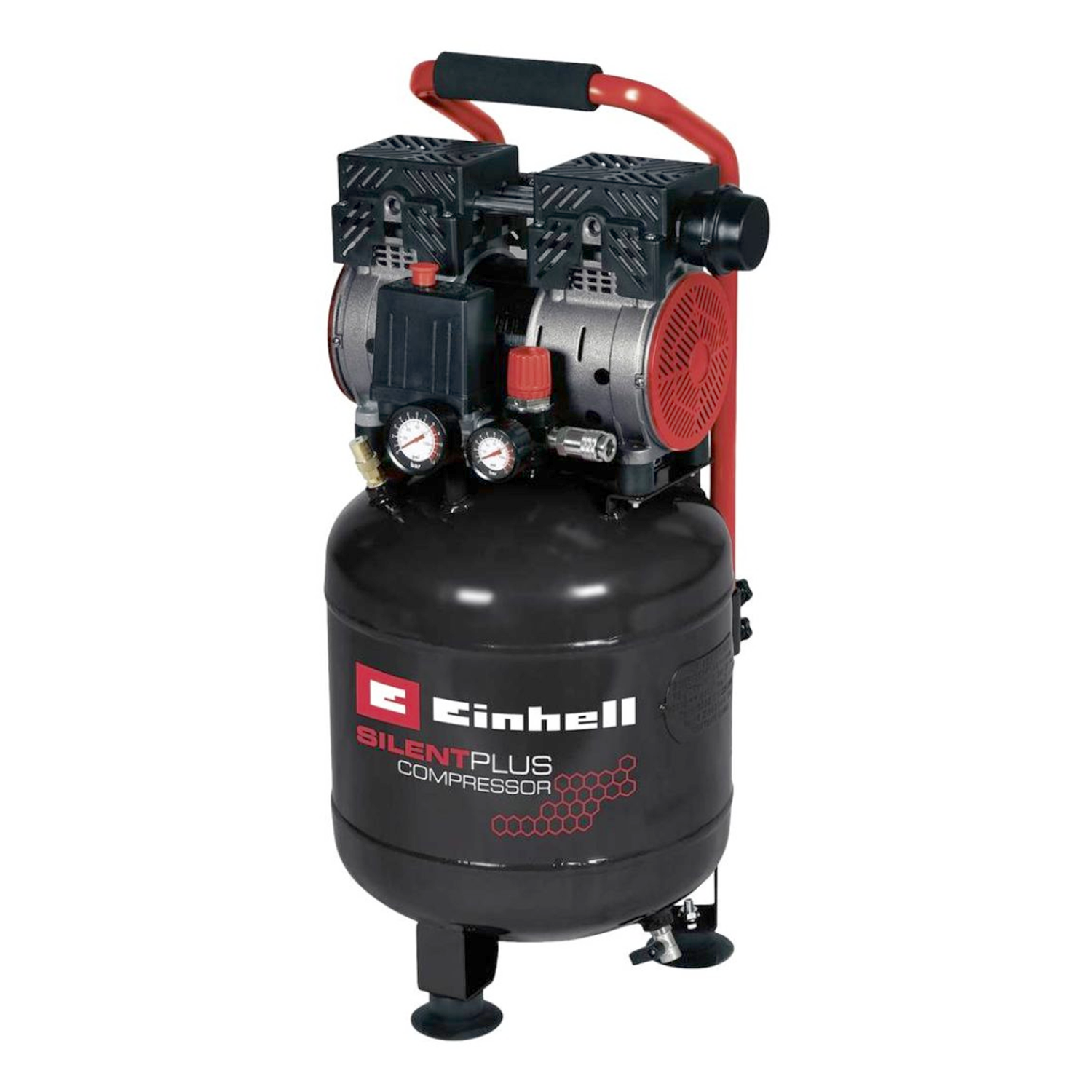 Compresor silencioso sin aceite 25Lt TE-AC 135/24 Silent Plus Einhell 1