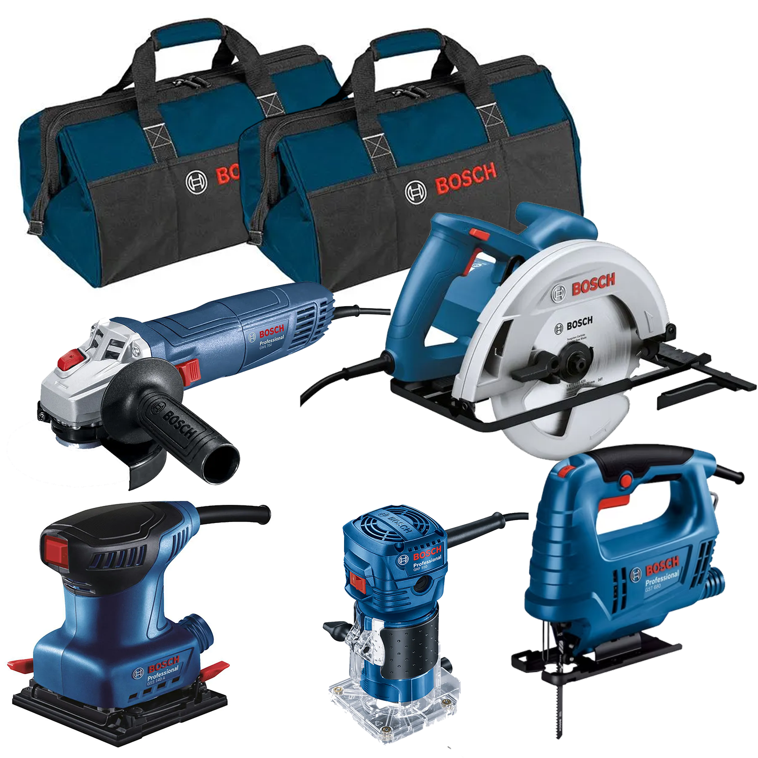 Combo Eléctrico Equipos de Carpintería  Bosch 1