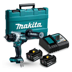 Taladro atornillador Inalámbrico 18V 13mm Vel. variable BL DDF486RTE Makita