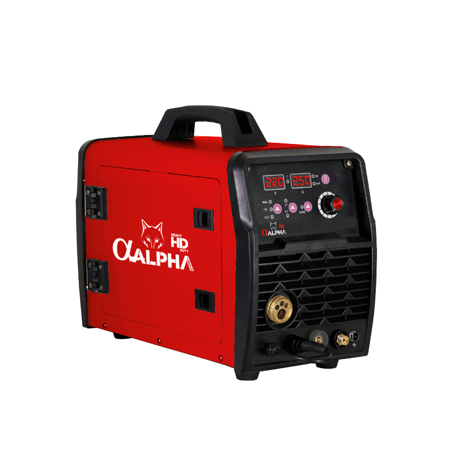 Soldadora industrial 250 amp 3 en 1 Alpha 1