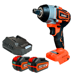 Llave de impacto inalámbrica 1/2" 20v max RB-LI20V300 Redbo