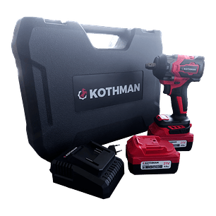 Llave de impacto inalámbrica 1/2 21v Sin carbones IWK550 Kothman