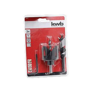 Kit 3 pcs para instalación de cerradura 705610 einhell