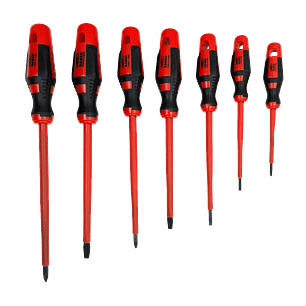 Set 7 Pzs destornilladores aislados 1000v 800IEC/7-RN  Bahco