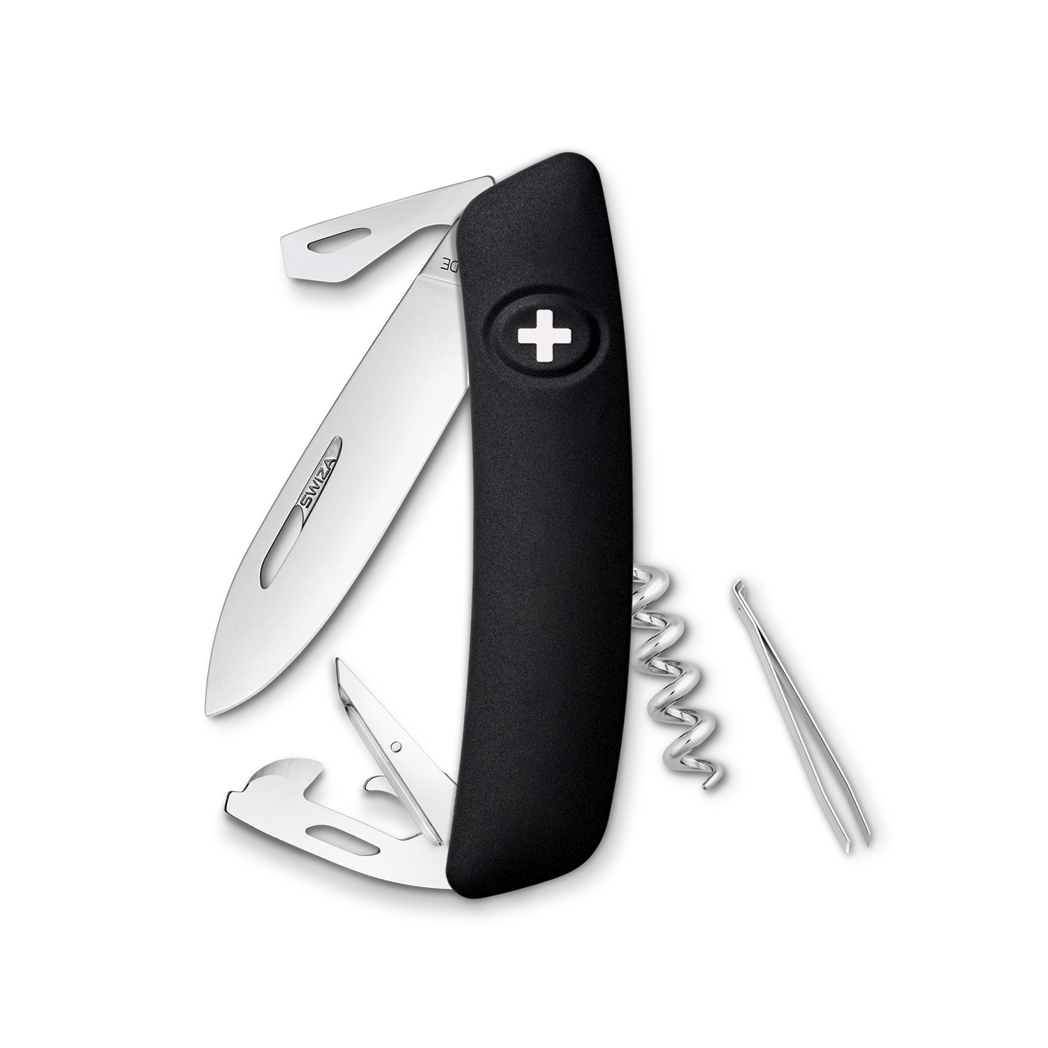 Navaja Suiza 11 funciones D03 Negro Swiza 1