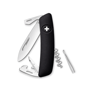 Navaja Suiza 11 funciones D03 Negro Swiza