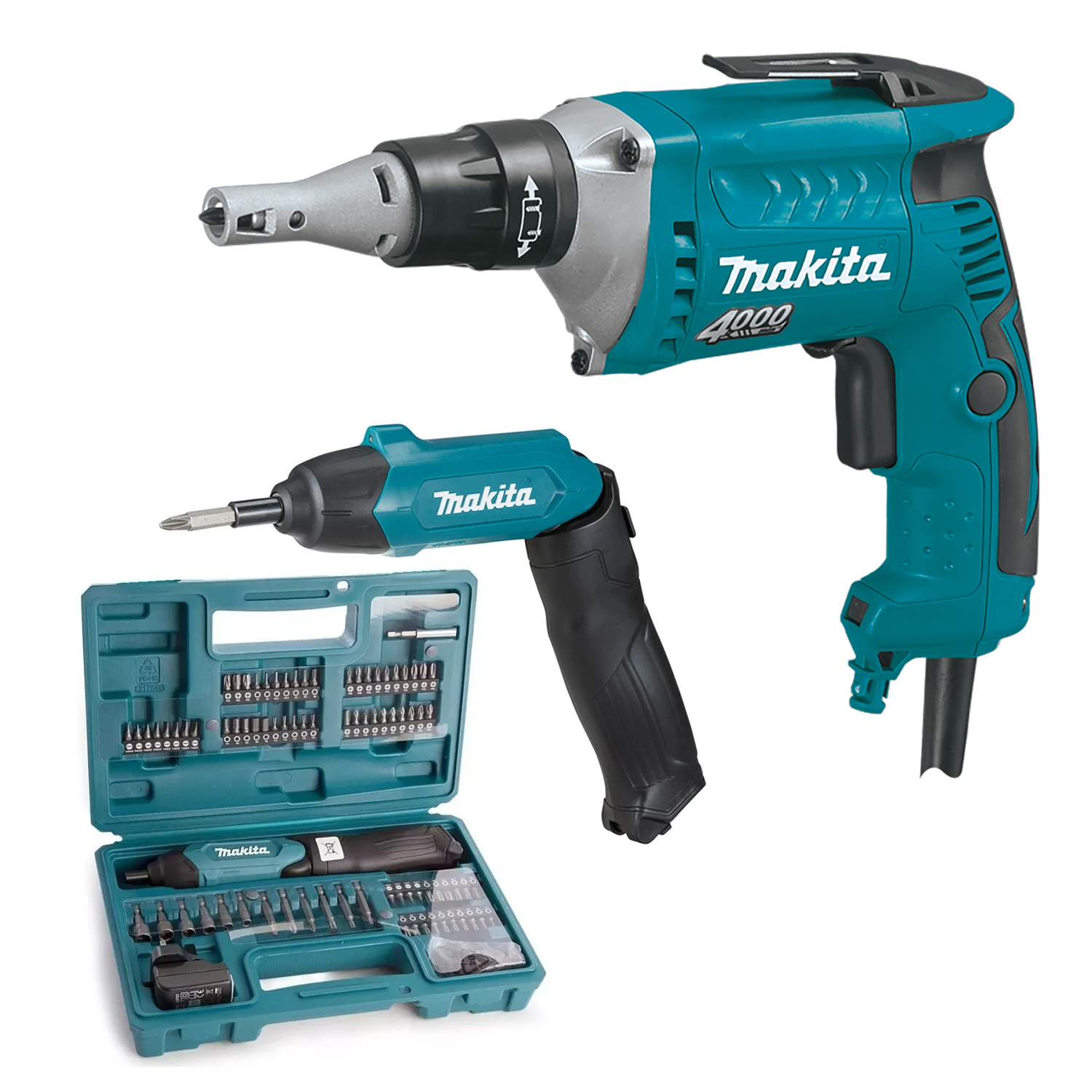 pack atornillador 570w Fs4200 + atornillador inalambrico FS4200-1 Makita 1