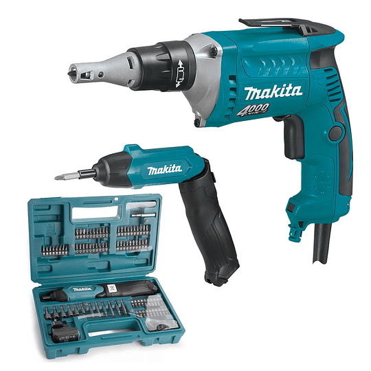 pack atornillador 570w Fs4200 + atornillador inalambrico FS4200-1 Makita
