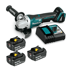 Esmeril angular Inalámbrico 18v 4 1/2