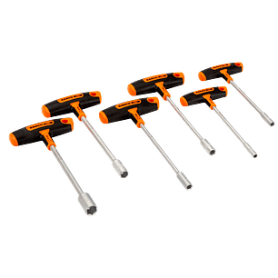 Set 6 pzs Dados con mango 