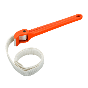 lave para tubo especiales con correa de nylon y mango de acero 375-8 Bahco