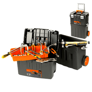 Caja de herramientas apilable Con ruedas Heavy duty 4750PTBW47 Bahco