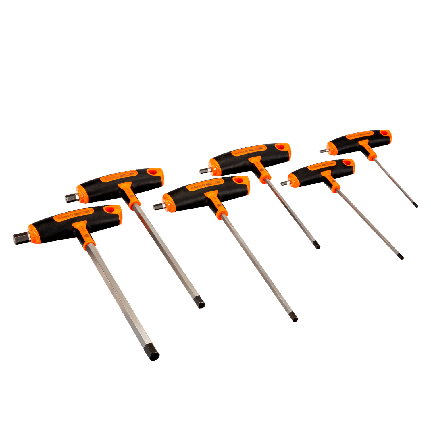 Set 6 pzs Destornilladores Hex mango 