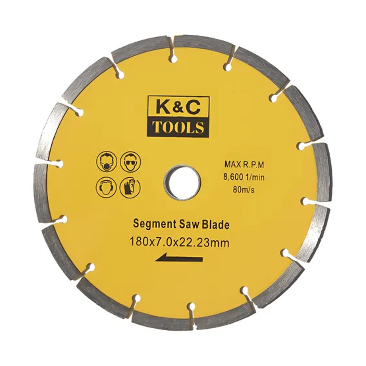 Disco diamantado segmentado 7