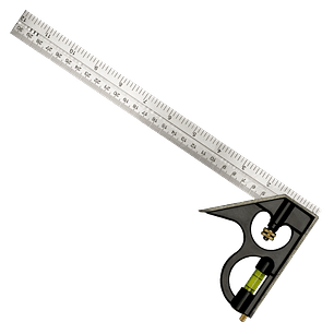 Escuadra combinada con trazado metálico 993-300-1  Irimo
