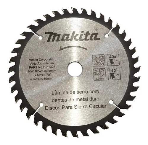 Disco de sierra 6 1/2