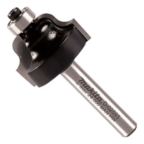 Fresa Moldura Romana 2 Filos Con Rodamiento 1/4