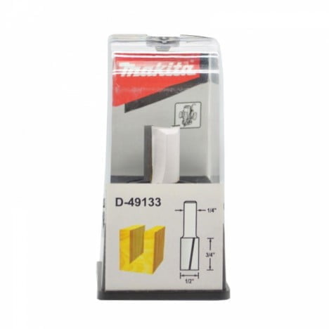 Fresa Recta 2 Filos 1/2″  D-49133 Makita 1