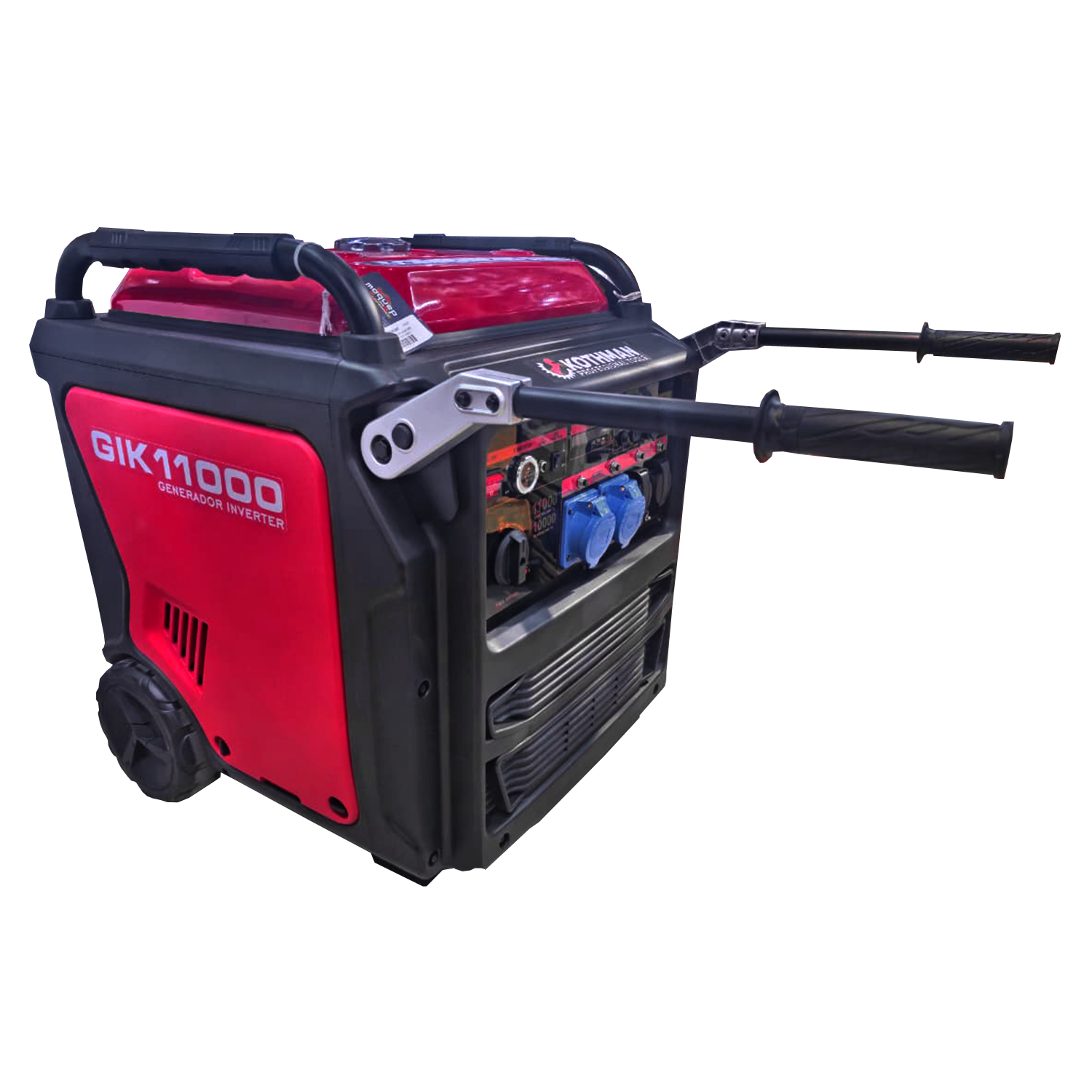 Generador bencinero partida eléctrica/control remoto + Ats 11Kva GIK11000 Kothman 1