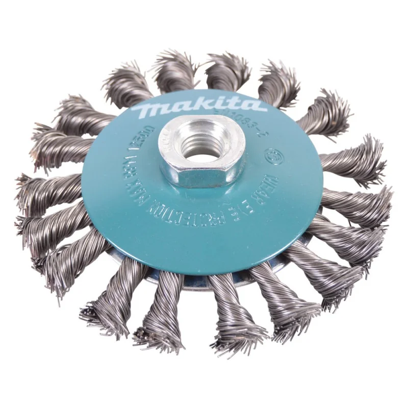 Grata Circular Conica 115Mm Acero Trenzado D-39883 Makita 1