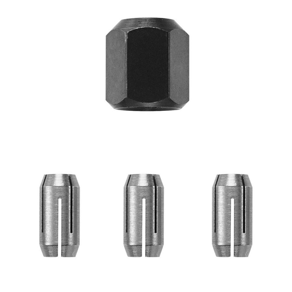 Set 4 piezas boquillas / pinzs y mandril AD485 Dremel 1