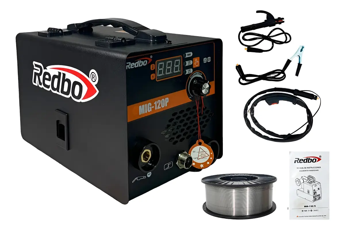 Soldadora MIG / MMA 120 amp MIG-120P Redbo - Envío gratis 6