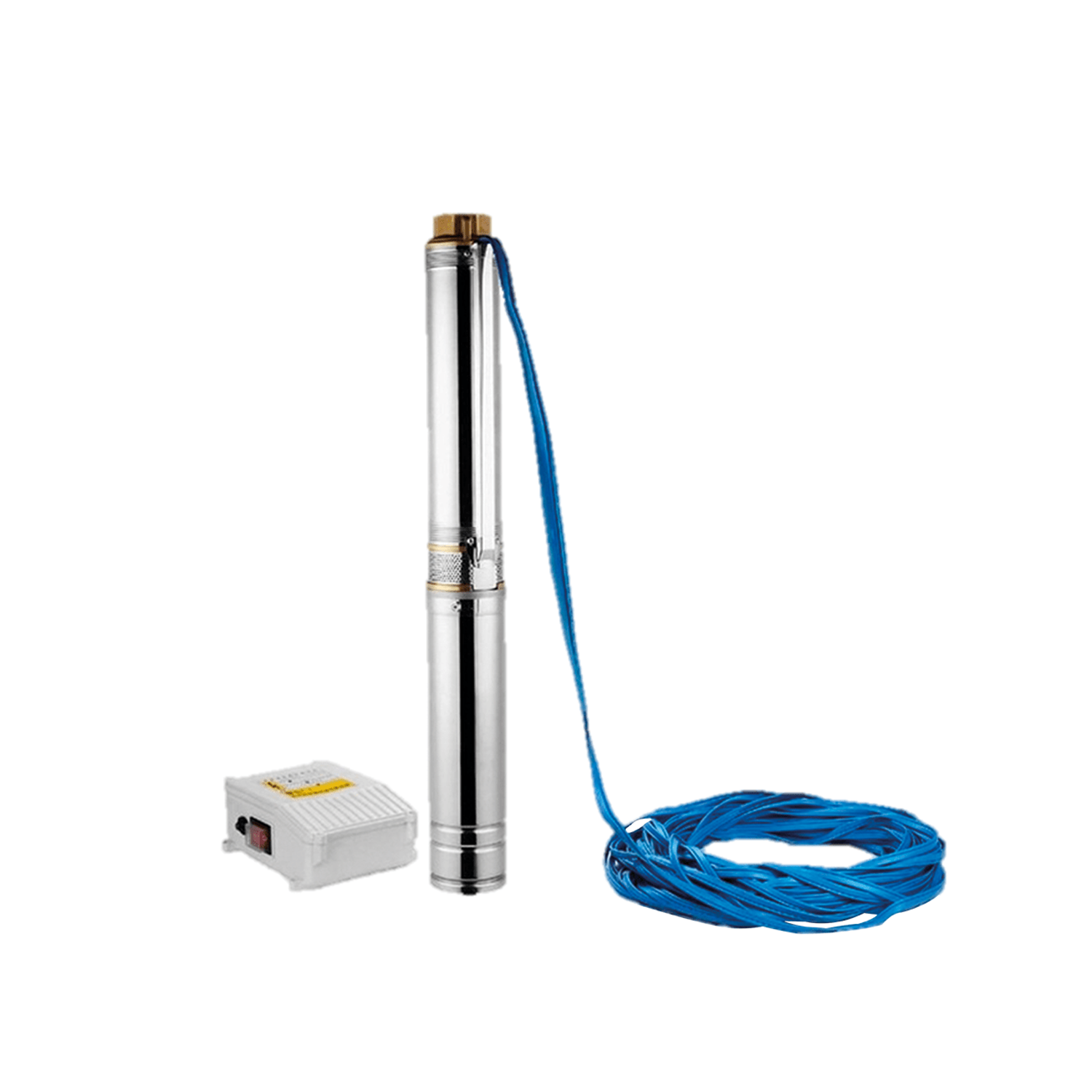 Bomba sumergible pozo profundo 1hp 1-1/2
