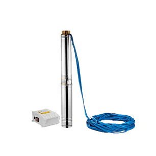 Bomba sumergible pozo profundo 1hp 1-1/2
