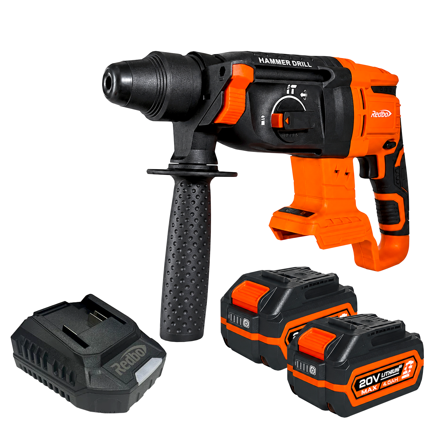 Rotomartillo SDS-PLUS 22mm 20V RB-RH20BL Redbo 1